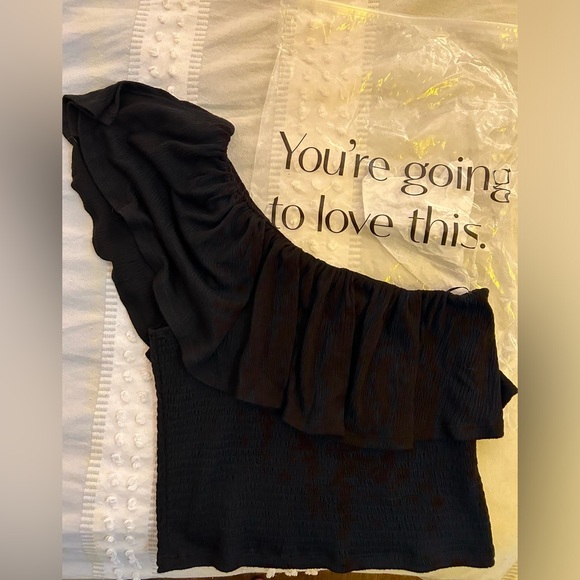 Gentle Fawn Margot Tank. Black in Size Large. - Picture 2 of 3